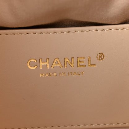 Chanel Caviar Quilted Small Chanel 25 Handbag Beige 6 of 15