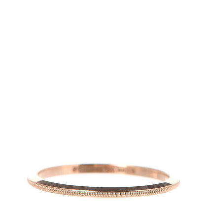 Tiffany 18K Rose Gold Milgrain Band Ring 56 7.5 1 of 5
