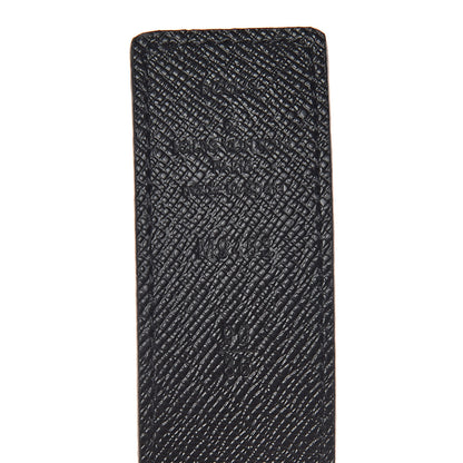 Louis Vuitton Calfskin Monogram 30mm LV Initiales Reversible Belt 90 36 Black 6 of 8