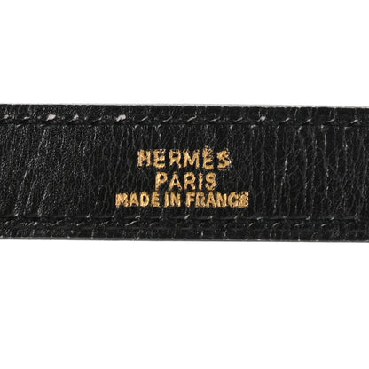Hermes Box Kelly Shoulder Strap Black 3 of 5