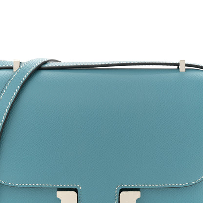 Hermes Epsom Constance 18 New Blue Jean 10 of 12