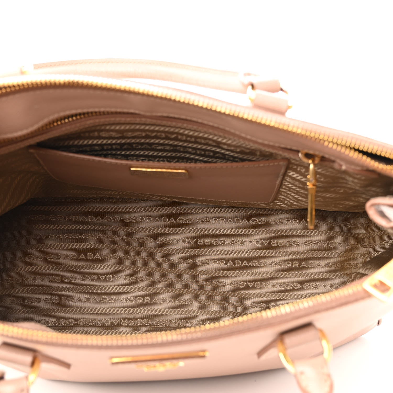 Prada Saffiano Medium Galleria Double Zip Tote Cammeo 5 of 11