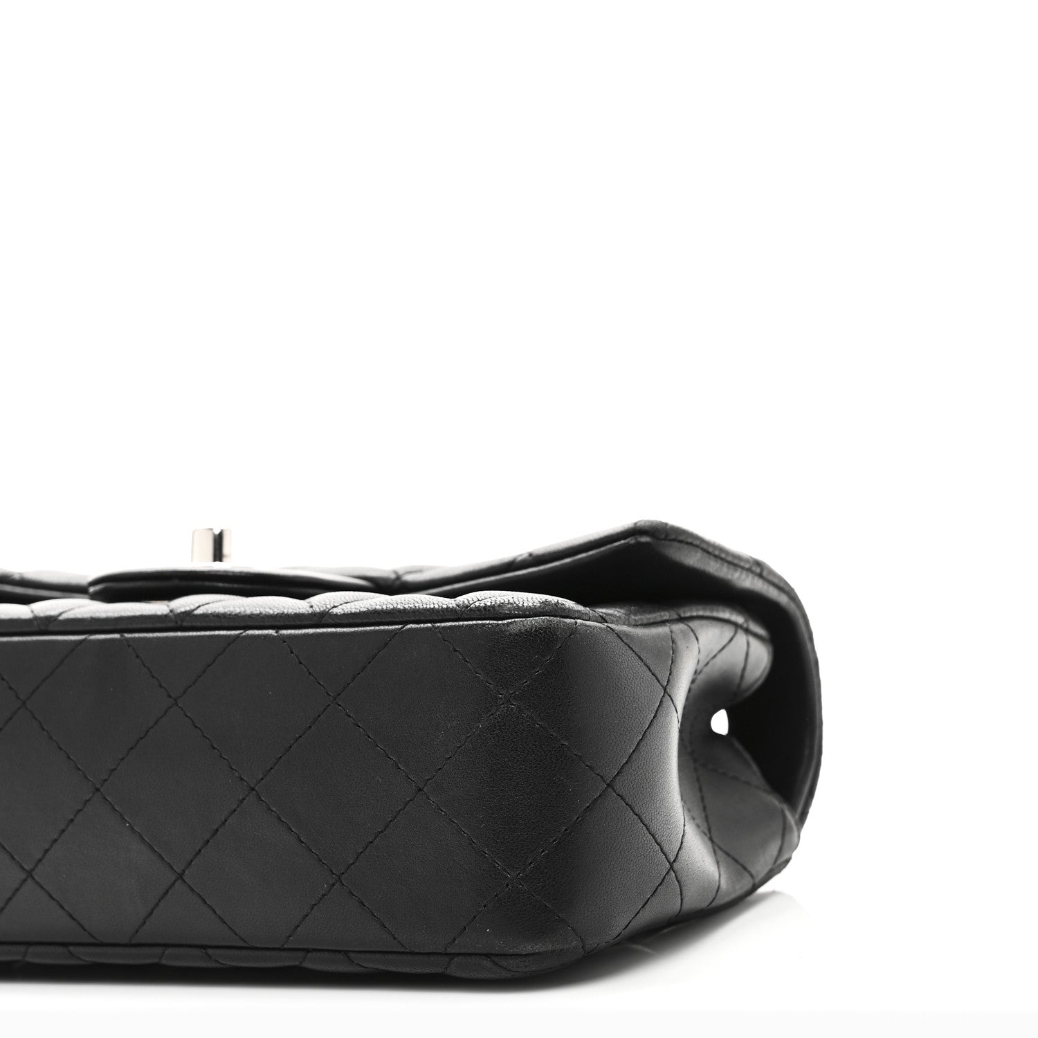 Chanel Lambskin Quilted Mini Rectangular Flap Black 10 of 10
