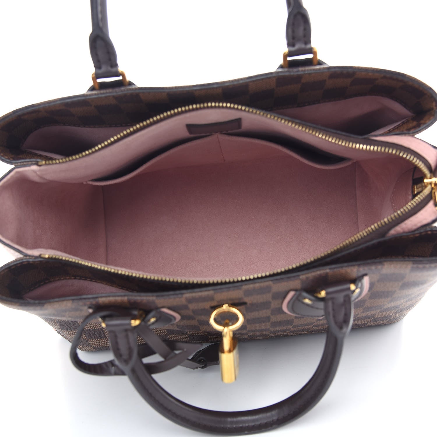 Louis Vuitton Cuir Taurillon Damier Ebene Normandy Magnolia 5 of 10