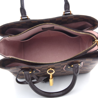 Louis Vuitton Cuir Taurillon Damier Ebene Normandy Magnolia 5 of 10
