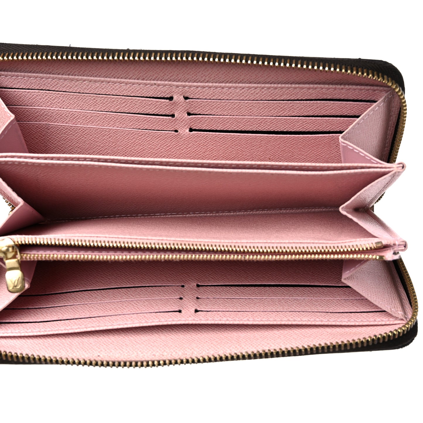 Monogram Zippy Wallet Rose Ballerine