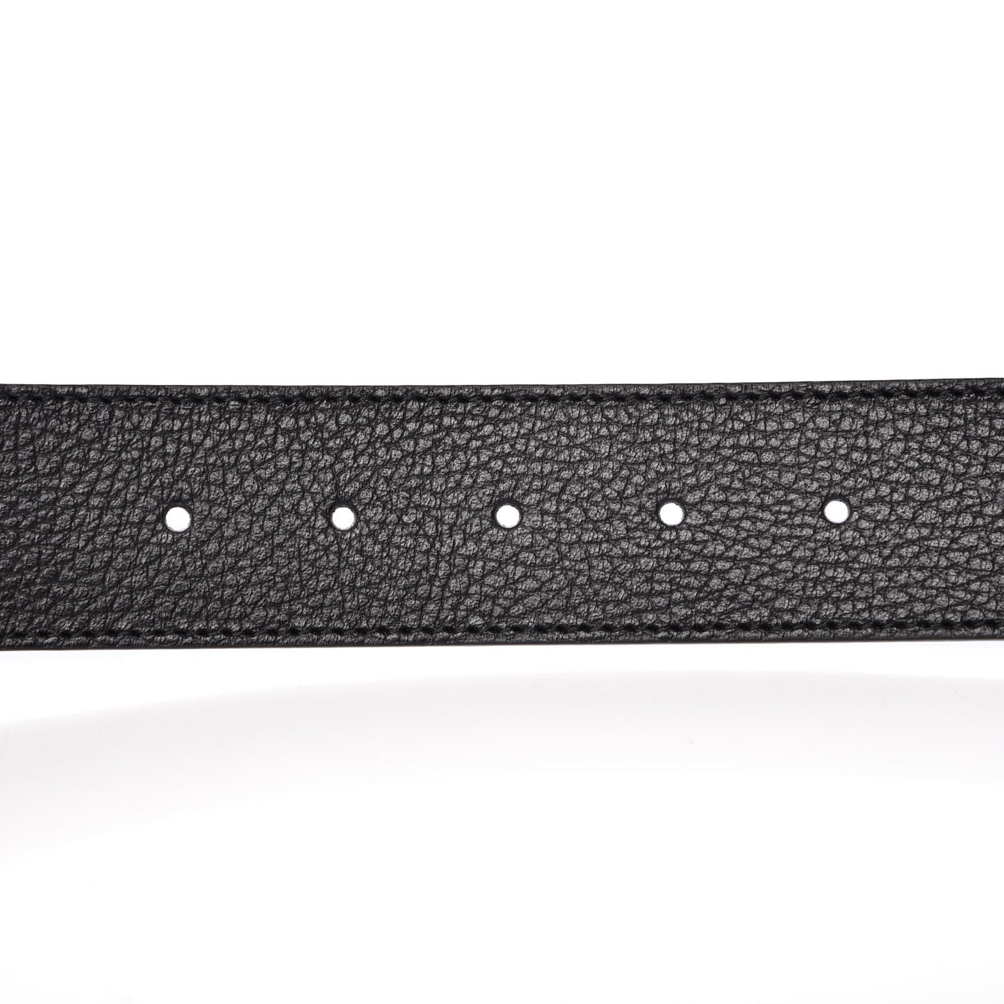 Dollar Calfskin 1973 Reversible Belt 80 32 Black Deep Cobalt