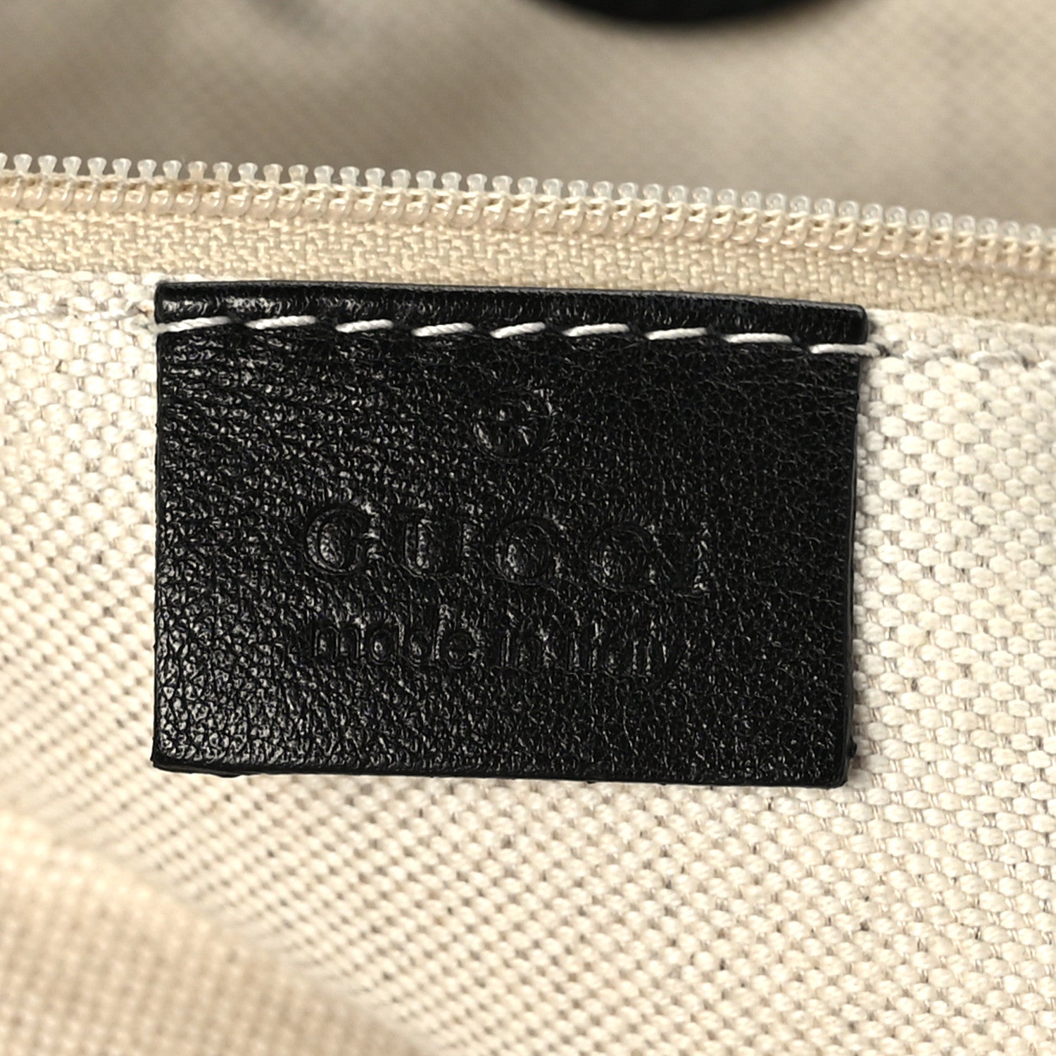 Gucci Guccissima Large Sukey Tote Black 6 of 9