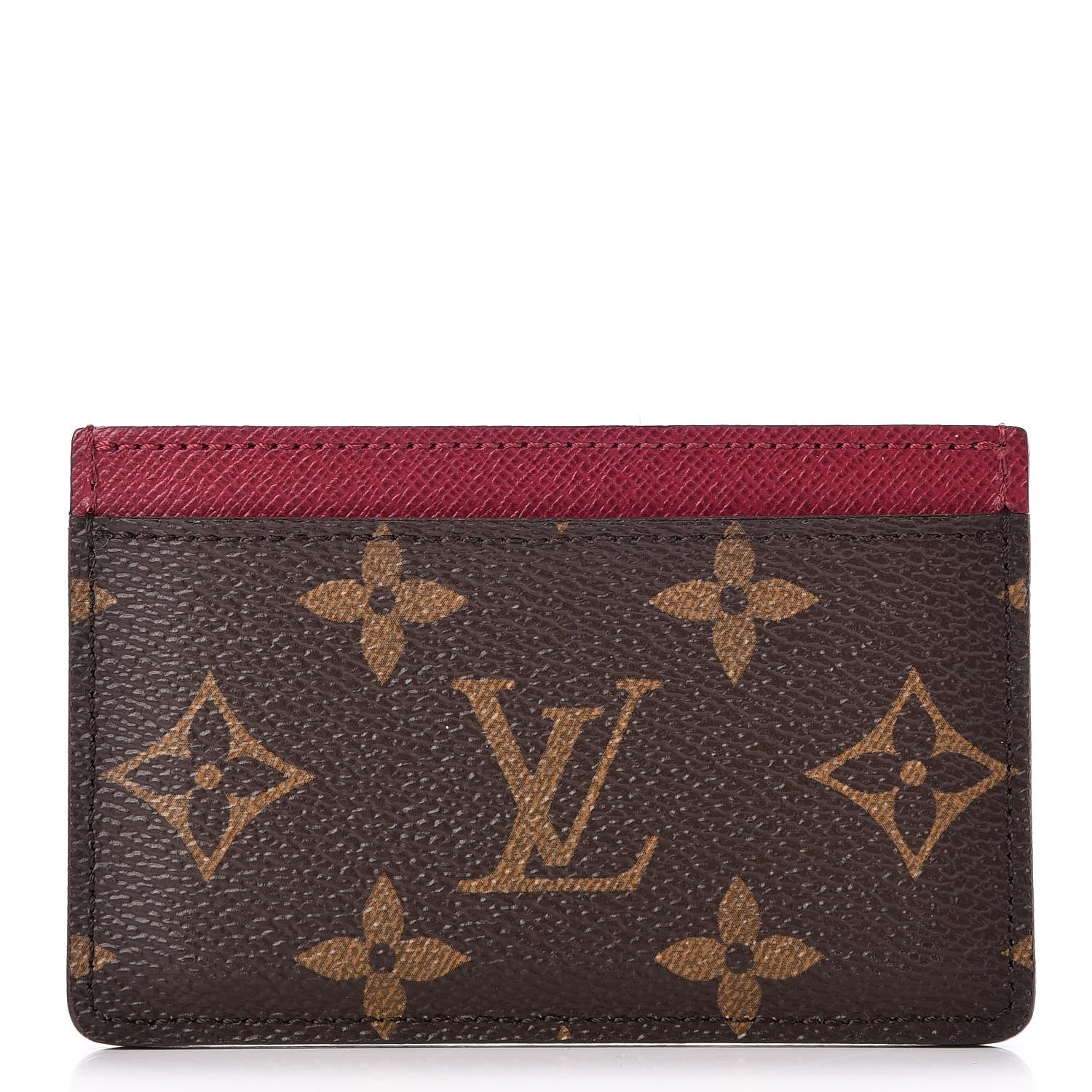 Louis Vuitton Monogram Card Holder Fuchsia 1 of 7