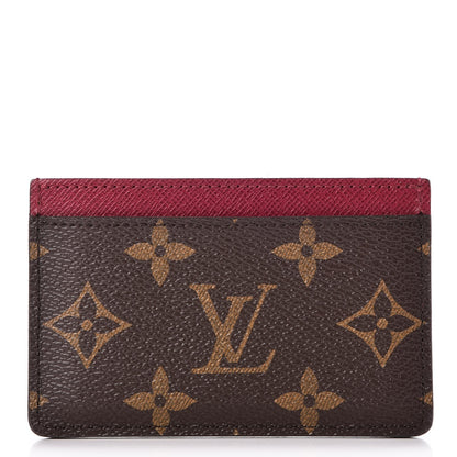 Louis Vuitton Monogram Card Holder Fuchsia 1 of 7