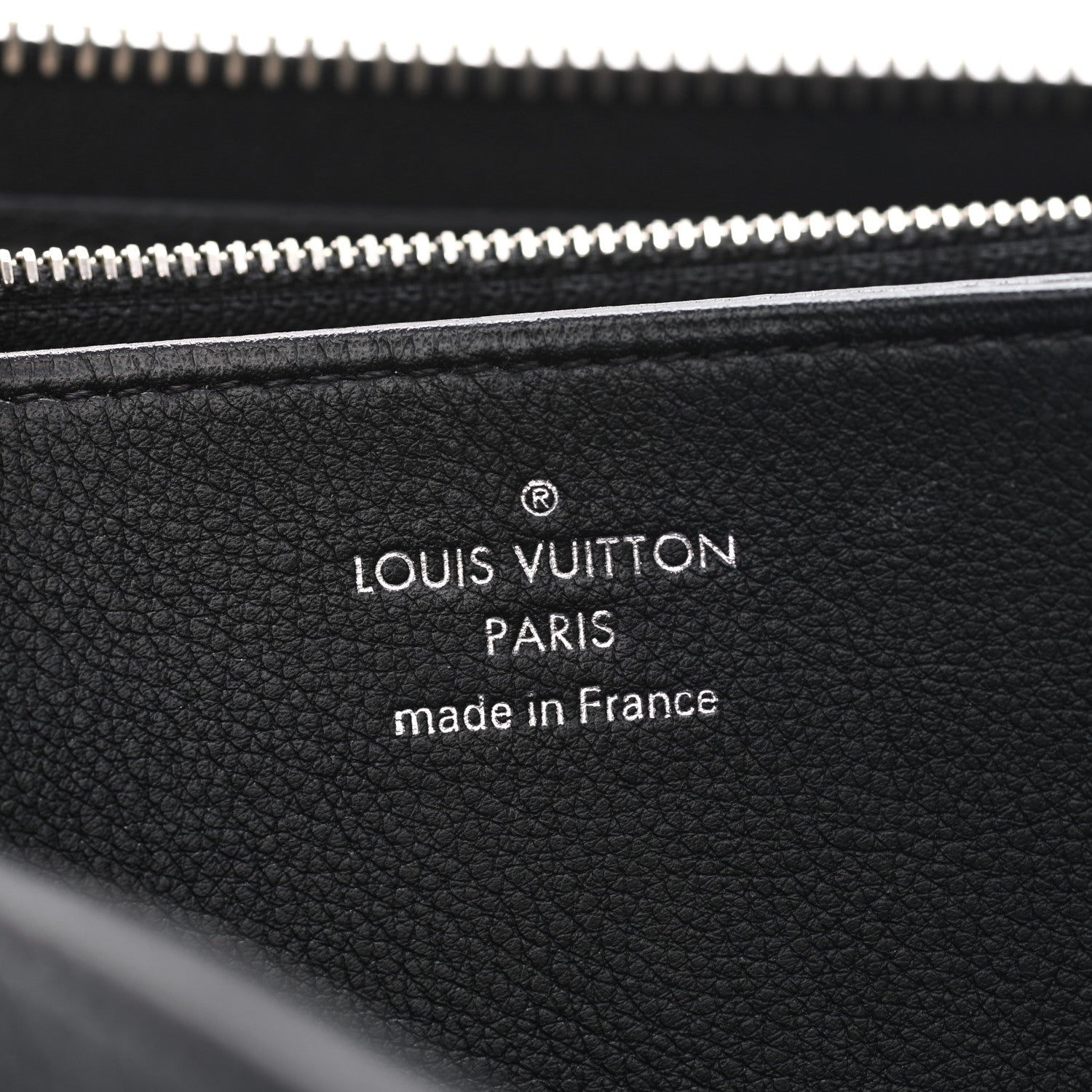 Louis Vuitton Mahina Zippy Wallet NM Black 5 of 6