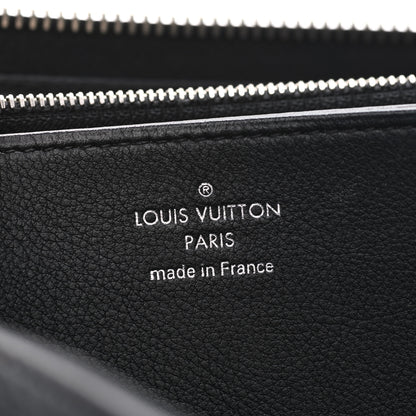 Louis Vuitton Mahina Zippy Wallet NM Black 5 of 6