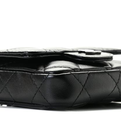 Chanel Lambskin Quilted Mini Chain Belt Bag So Black 9 of 12