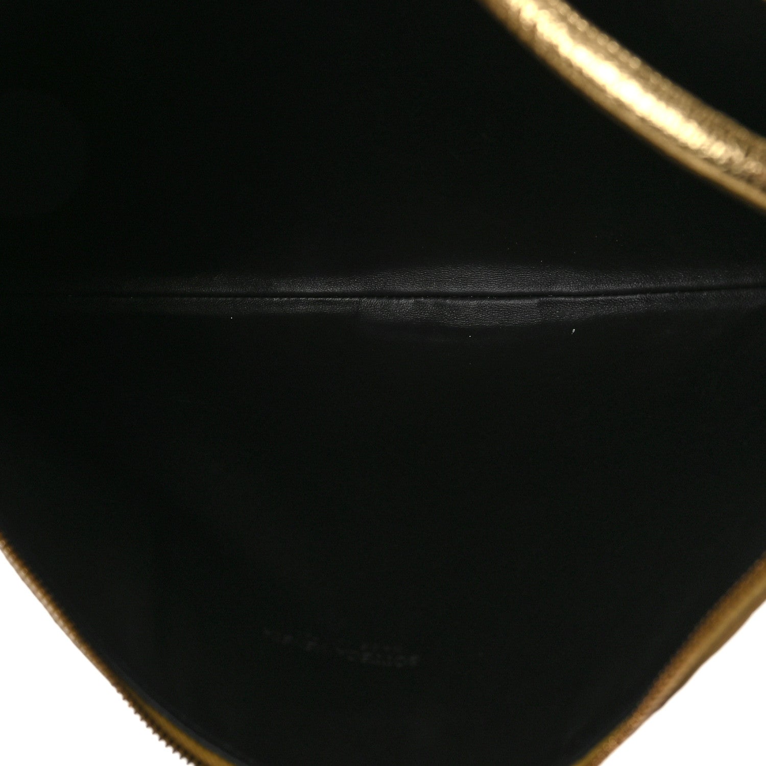 Bottega Veneta Metallic Nappa Intrecciato Medium Turn Pouch Gold 5 of 9