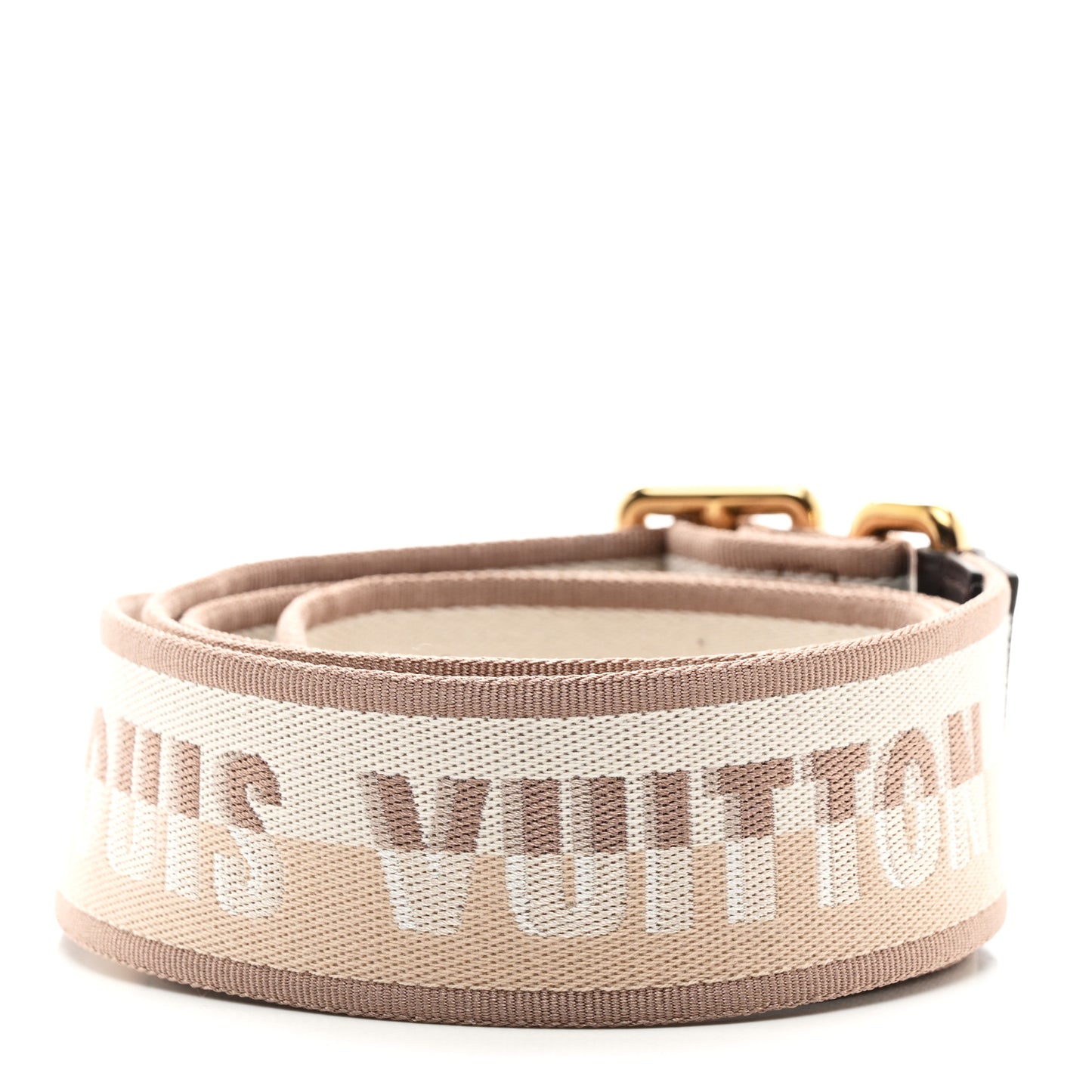 Jacquard Speedy Bandouliere 20 Shoulder Strap Beige Brown