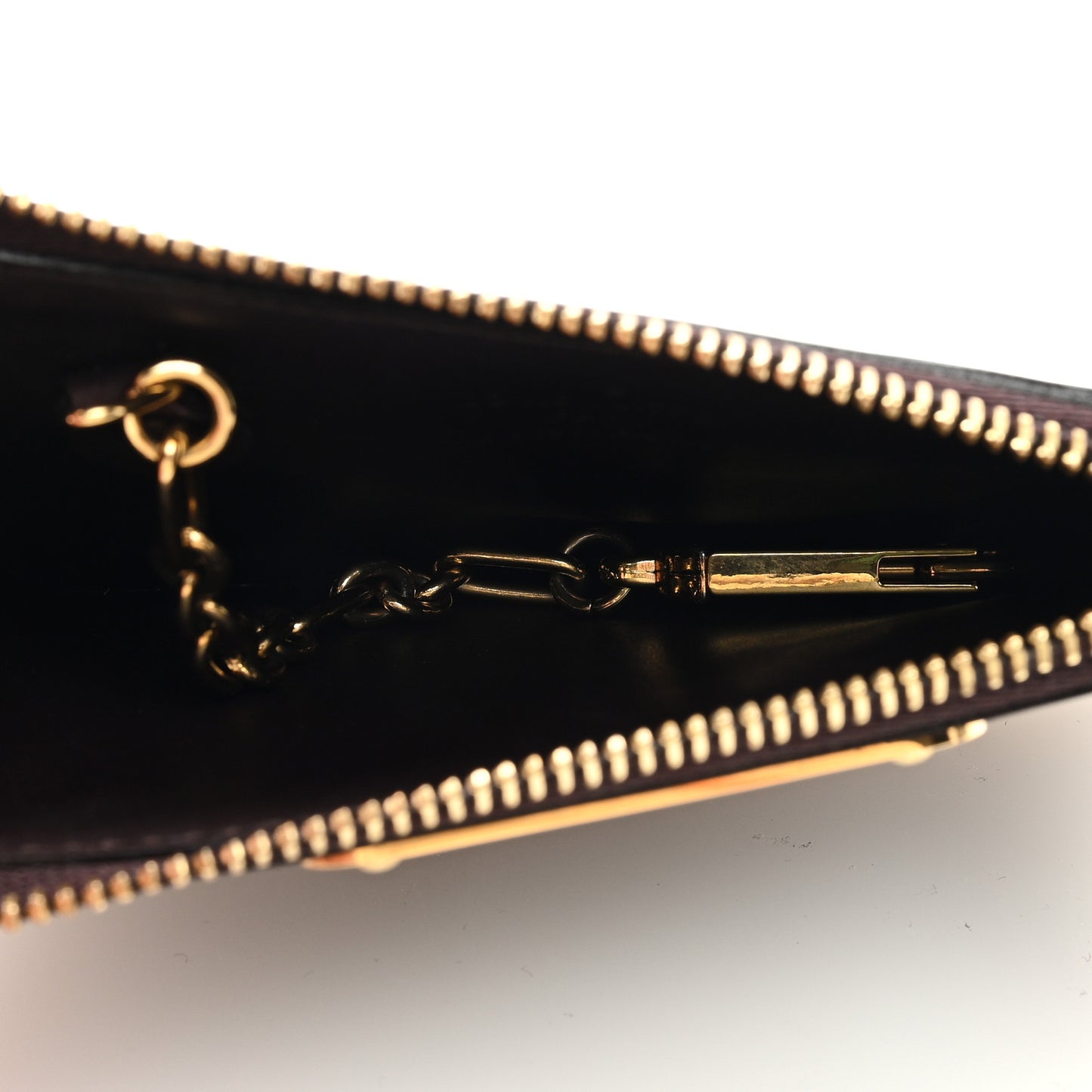 Vernis Key Pouch Amarante