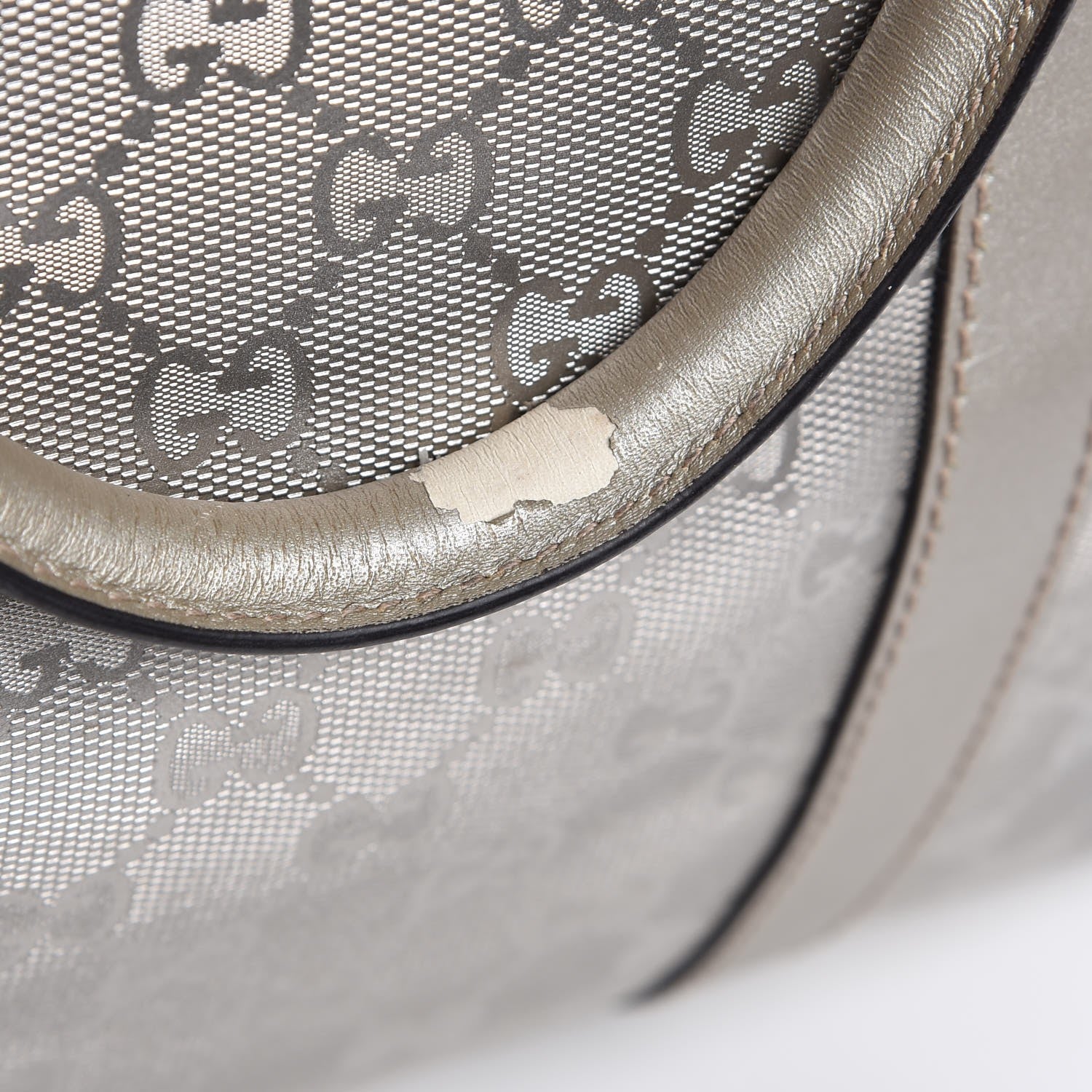 Gucci Imprime Monogram Medium Joy Boston Silver 16 of 18