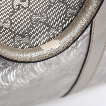 Gucci Imprime Monogram Medium Joy Boston Silver 16 of 18