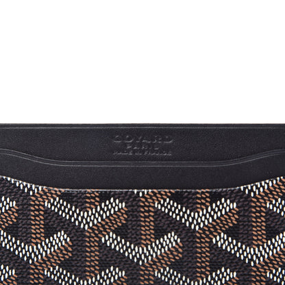 Goyard Goyardine Saint Sulpice Card Holder Black 6 of 6