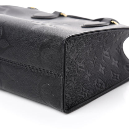 Louis Vuitton Empreinte Monogram Giant Onthego PM Black 7 of 9