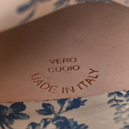 Gucci GG Supreme Monogram Cordovan Lux Womens Harald Horsebit 25mm Platform Loafers 37 Beige Sugar Pink Crop Shine Purple Marine 8 of 9