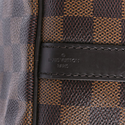 Louis Vuitton Damier Ebene Speedy Bandouliere 30 8 of 10