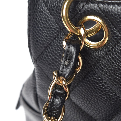 Chanel Caviar Quilted Petit Timeless Tote PTT Black 9 of 11