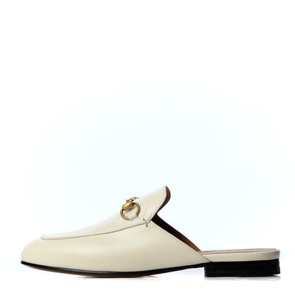 Gucci Malaga Kid Womens Princetown Slippers 35.5 Mystic White 1 of 16
