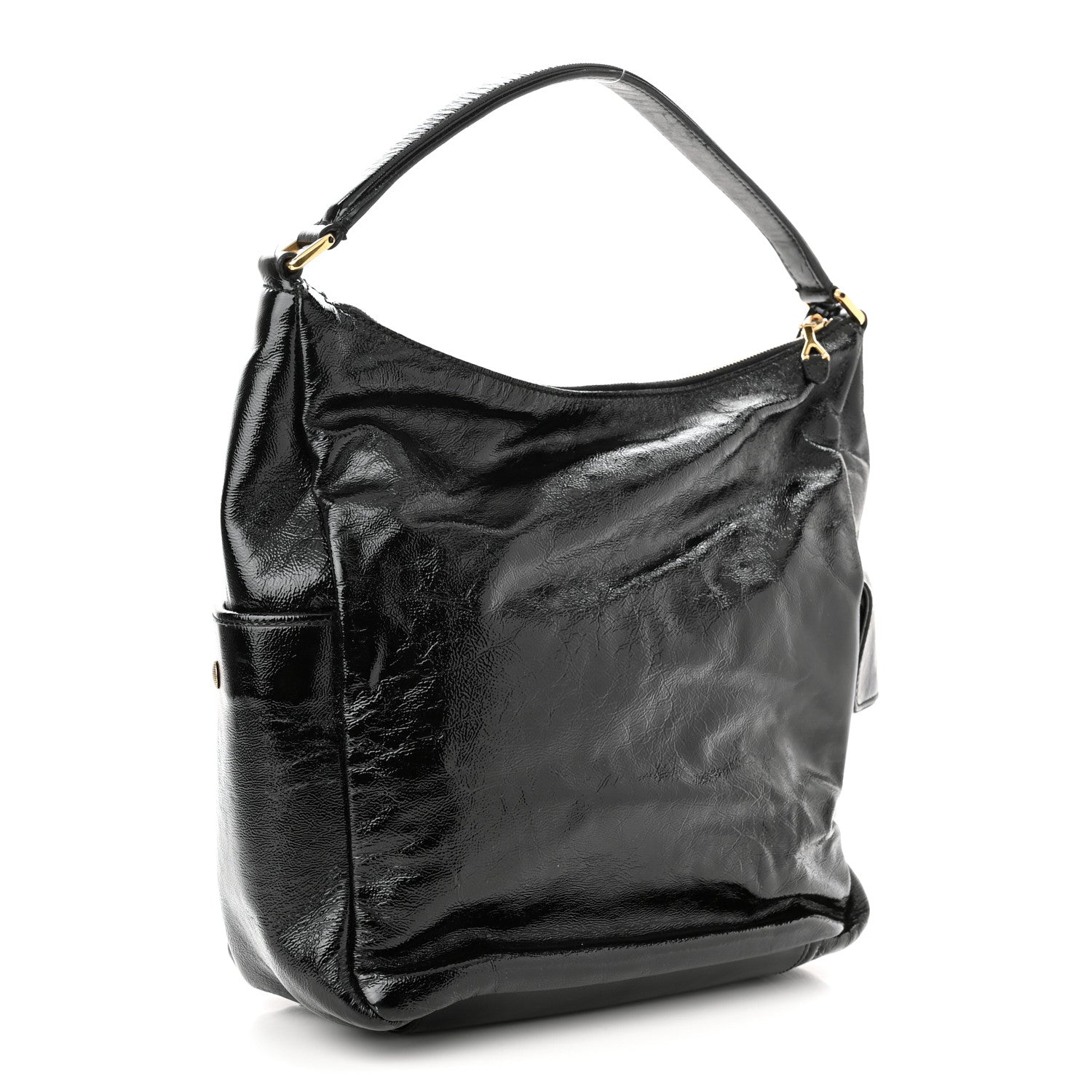 Saint Laurent Patent Multy Medium Hobo Bag 2 of 11