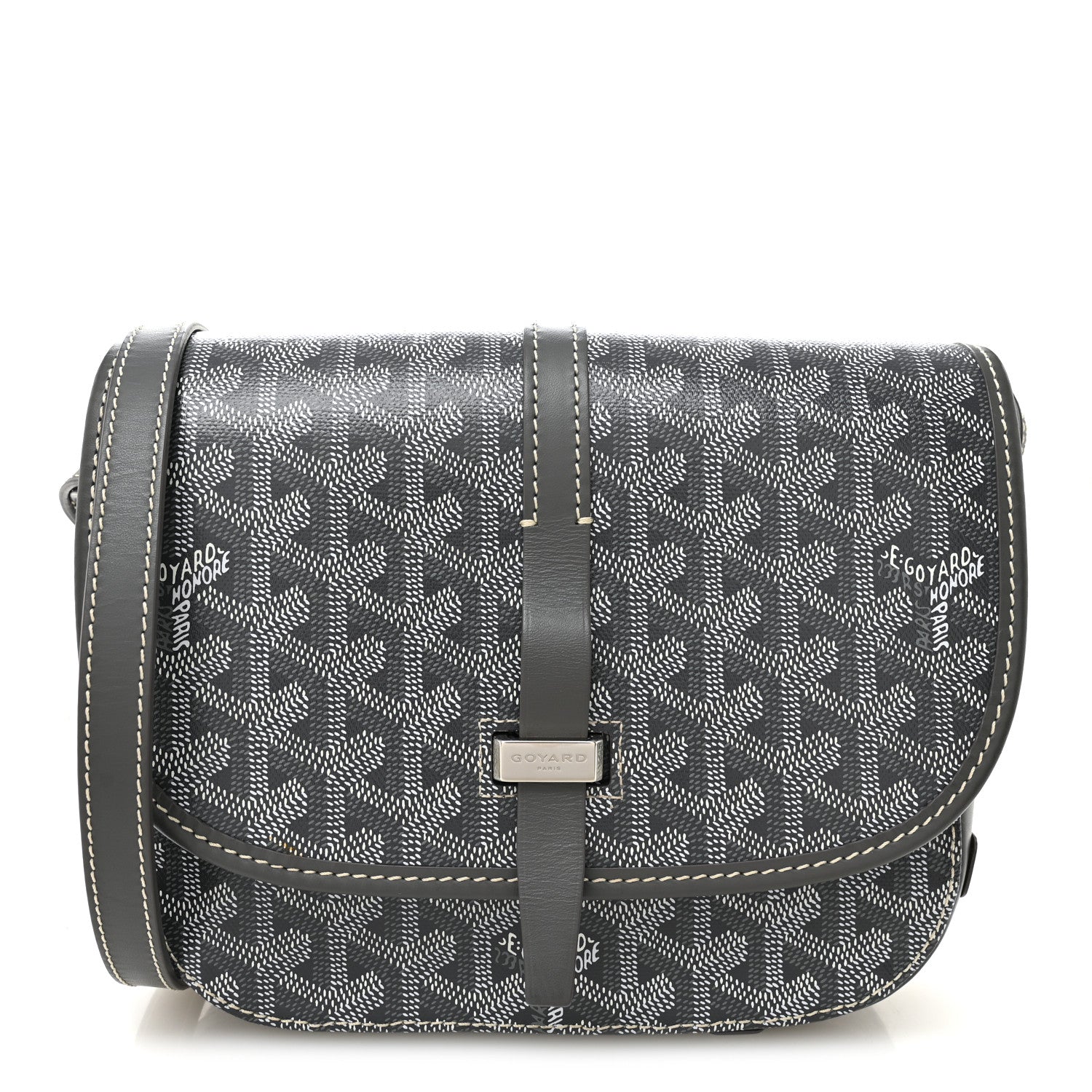 Goyard Goyardine Belvedere II PM Messenger Bag Gray 1 of 9