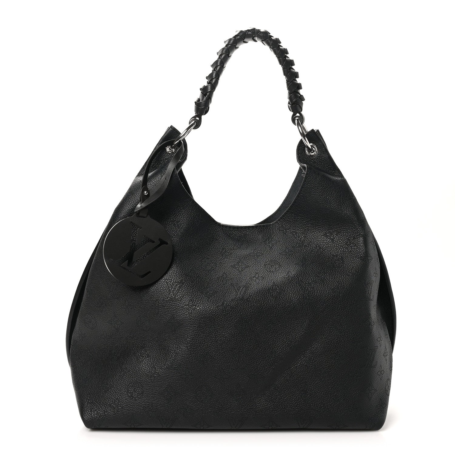 Louis Vuitton Mahina Carmel Hobo Black 1 of 9