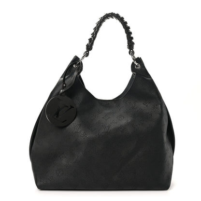 Louis Vuitton Mahina Carmel Hobo Black 1 of 9