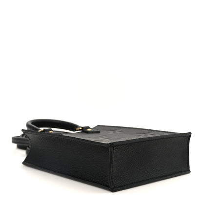 Louis Vuitton Empreinte Monogram Giant Petit Sac Plat Black 4 of 11