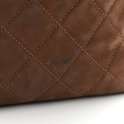 Chanel Nubuck Hobo Light Brown 9 of 13