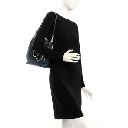 Chloe Suede Calfskin Small Faye Backpack Silver Blue 3 of 9