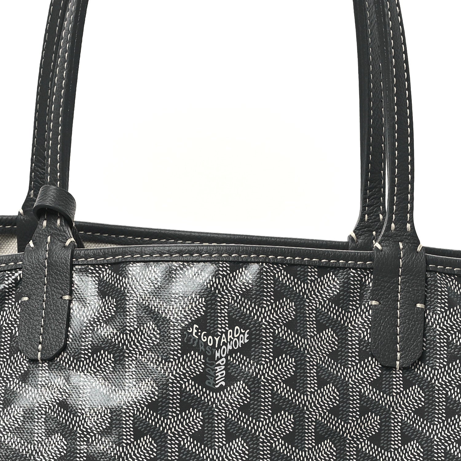 Goyard Goyardine Saint Louis PM Grey 9 of 12
