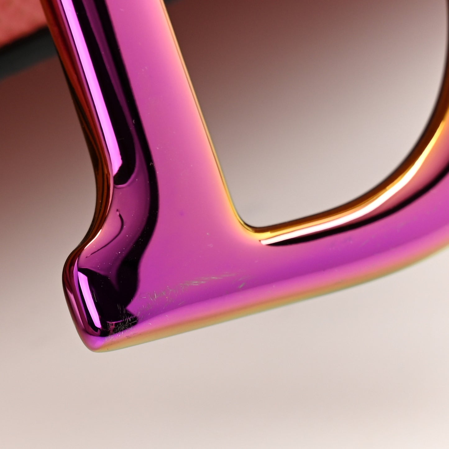 Grained Calfskin Saddle Bag Pink