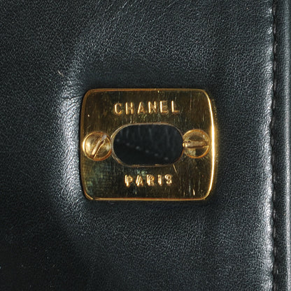 Chanel Lambskin Quilted Mini Flap Dark Green 6 of 10