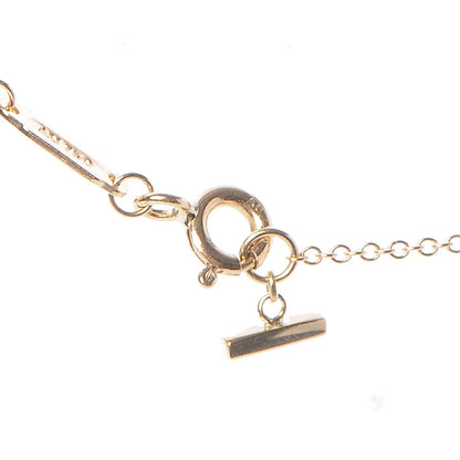 Tiffany 18K Yellow Gold Small T Smile Pendant Necklace 5 of 6