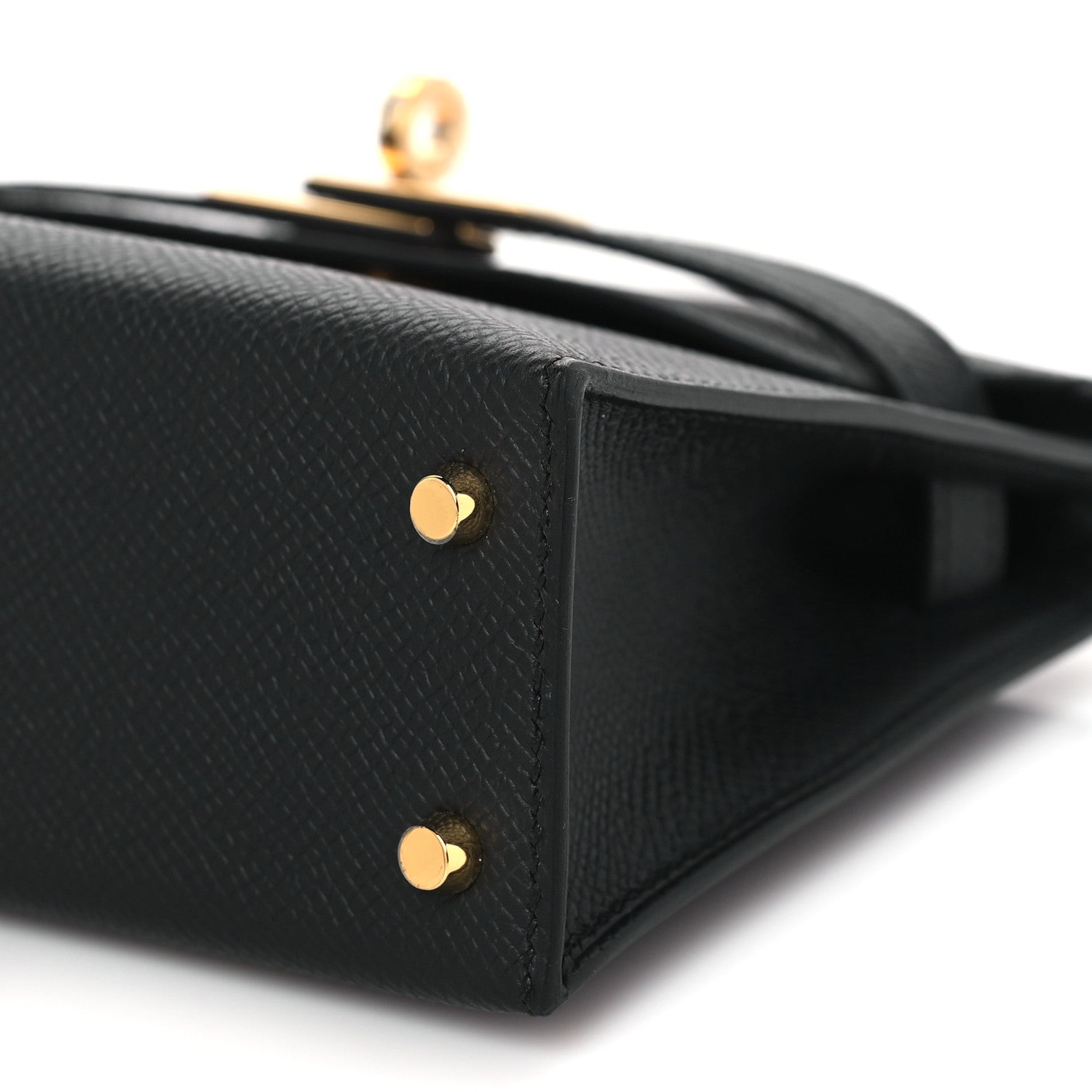 Hermes Epsom Mini Kelly Sellier 20 Black 9 of 10