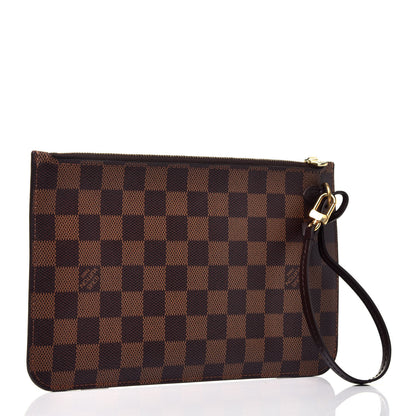 Louis Vuitton Damier Ebene Neverfull MM GM Pochette 3 of 7
