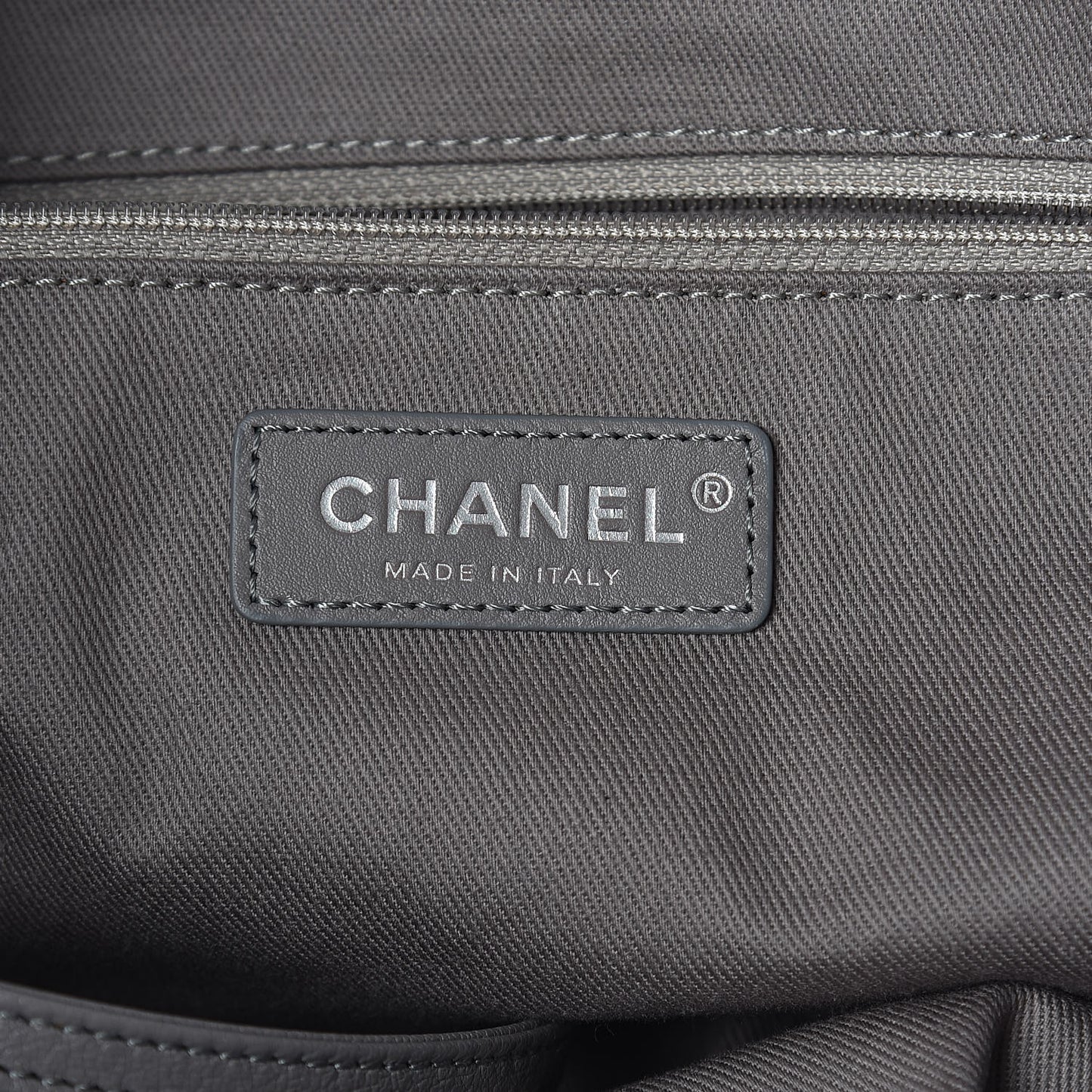 Canvas Small Double Face Tote Gray