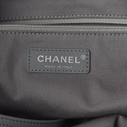 Chanel Canvas Small Double Face Tote Gray 6 of 10