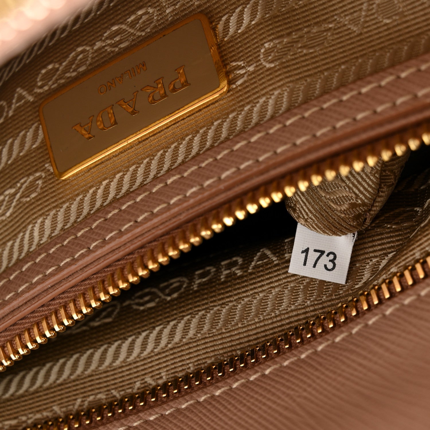 Prada Saffiano Lux Small Galleria Double Zip Tote Cammeo 7 of 16