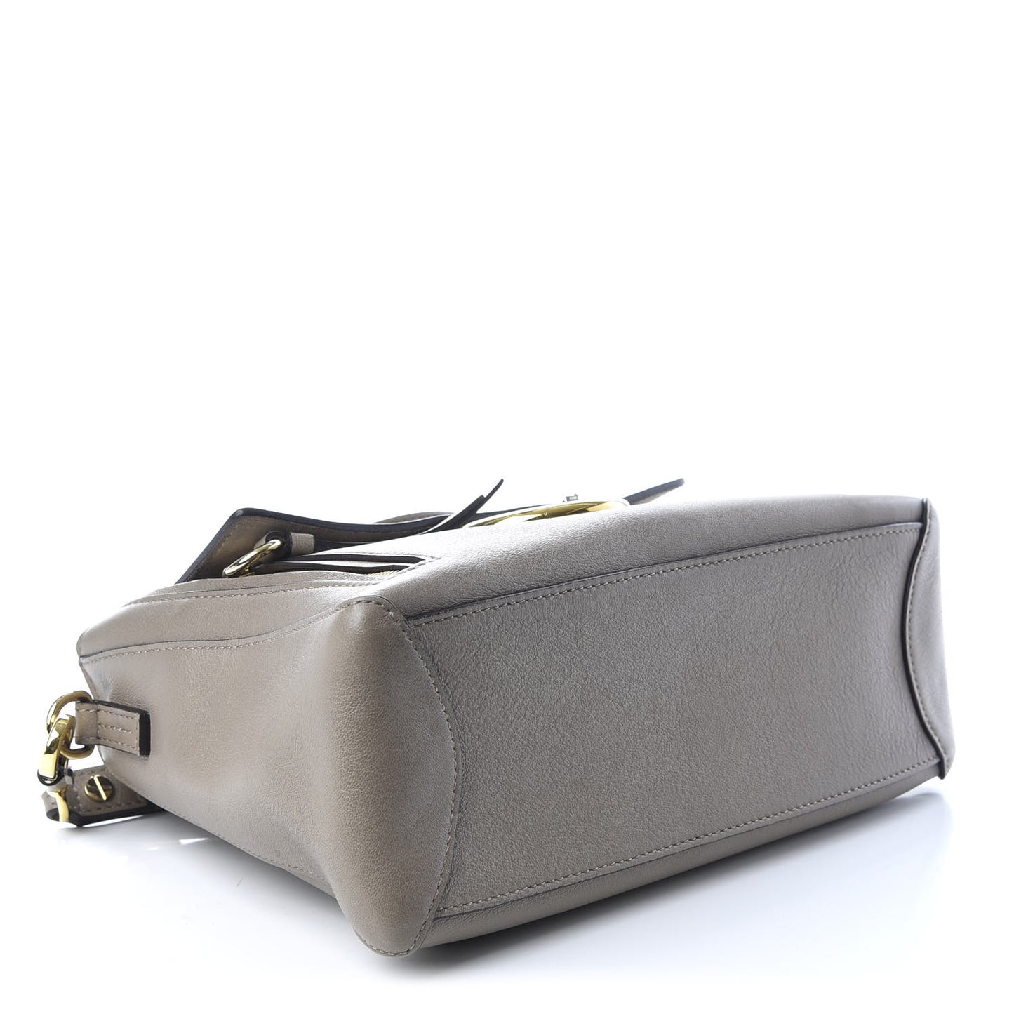 Calfskin Small Faye Day Shoulder Bag Motty Grey