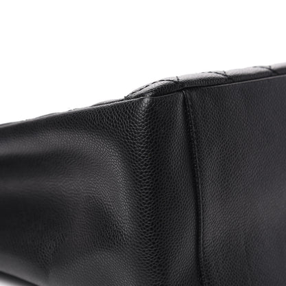 Chanel Caviar Quilted Grand Shopping Tote GST Black 8 of 10