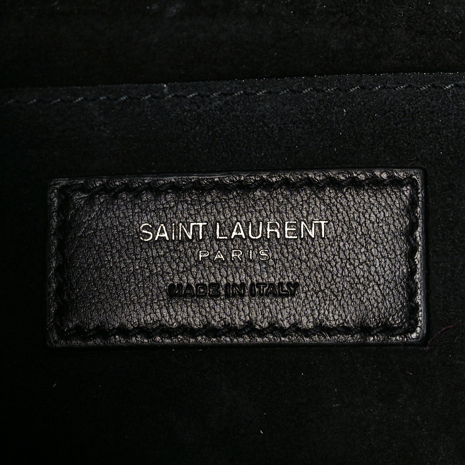 Saint Laurent Glitter Leopard Small Monogram Kate Satchel Blue 6 of 9
