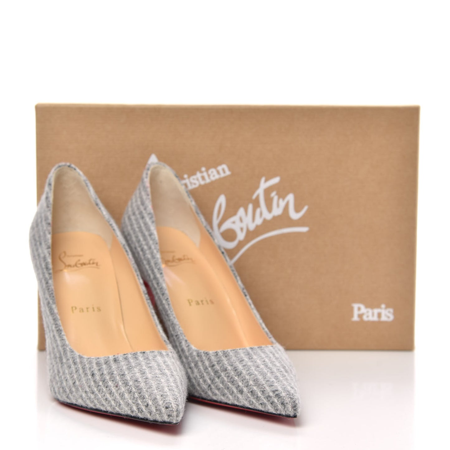 Flanelle Tennis Kate 85 Pumps 36.5 Grey