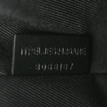 Burberry Calfskin Giant Check E-Canvas Elongated Note Crossbody Bag Dark Birch Brown 7 of 11