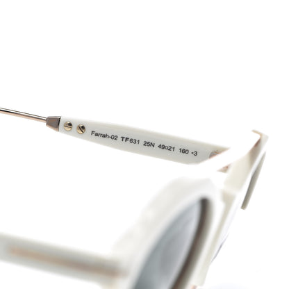 Tom Ford Farrah Sunglasses TF631 White 5 of 8